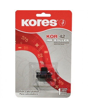 Kores Tischrechnerfarbrolle G745SR Casio HR 150TEC schwarz/rot