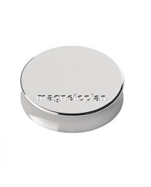 Magnetoplan Magnet Ergo Medium 1664032 30mm silber 10 St./Pack.