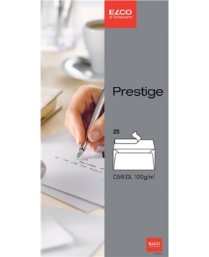 ELCO Briefumschlag Prestige 7049912 DL oF hk hochweiß 25 St./Pack.