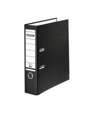 Falken Ordner S80 09984089 DIN A4 80mm PP schwarz