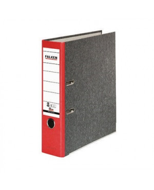 Falken Ordner S80 80024516 DIN A4 80mm RC Pappe rot
