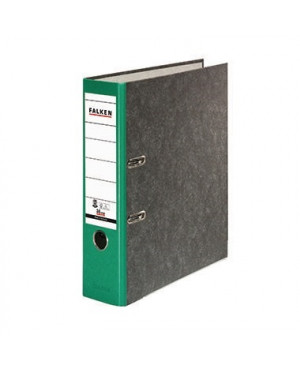 Falken Ordner S80 80024714 DIN A4 80mm RC Pappe grün