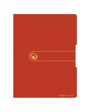 Herlitz Sichtbuch 11282928 DIN A4 20Hüllen PP orange