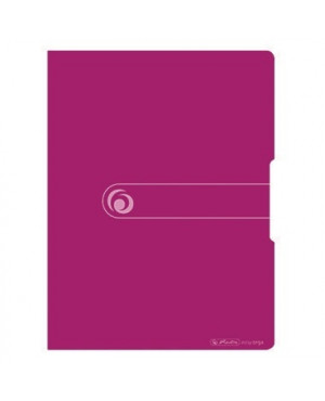 Herlitz Sichtbuch 11226180 DIN A4 20Hüllen PP opak beere