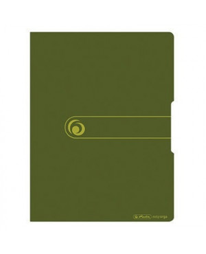 Herlitz Sichtbuch 11282704 DIN A4 20Hüllen PP dunkelgrün