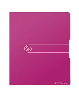 Herlitz Ringbuch 11205747 DIN A4 2Ringe 16mm opak beere
