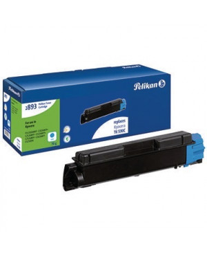 Pelikan Toner 4218186 2893C wie Kyocera TK590C 5.000Seiten cyan