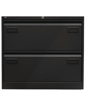 Bisley Hängeregistraturschrank Light CDF2633 2bahnig 2Schübe sw