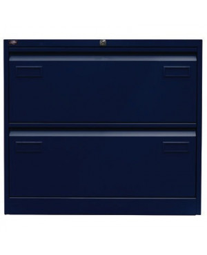 Bisley Hängeregistraturschrank Light CDF2639 2bahnig 2Schübe bl