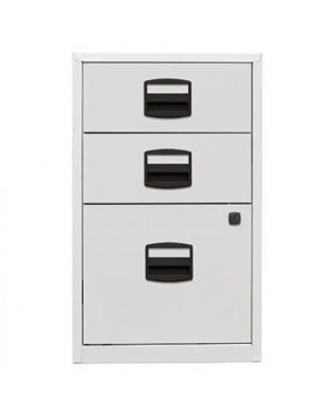 Schubladenschrank PFA3645 2Schubfächer lichtgrau