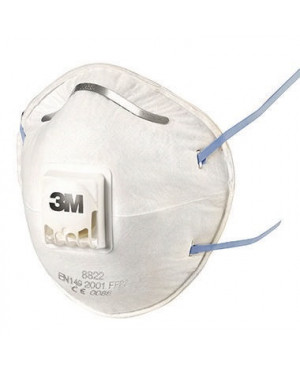 3M Atemschutzmaske 8822C3 für Elektrowerkzeugarbeiten 3 St./Pack.