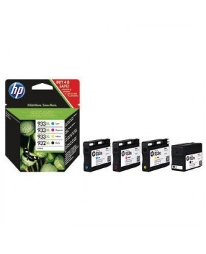 HP Tintenpatrone C2P42AE Nr.932XL/933XL sw/c/m/y 4 St./Pack.