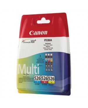 Canon Tintenpatrone CLI526 4541B009 c/m/y 3 St./Pack.
