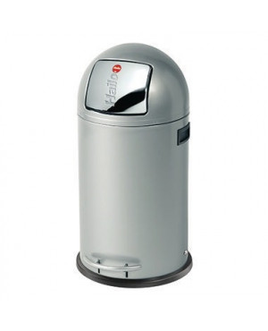 Hailo Abfalleimer KickMaxx 35 0835-469 35L silber