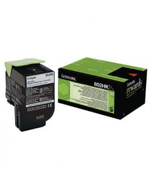 Lexmark Toner 80C2HK0 4.000Seiten schwarz