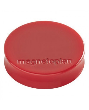 magnetoplan Magnet Ergo Medium 1664006 30mm rot 10 St./Pack.
