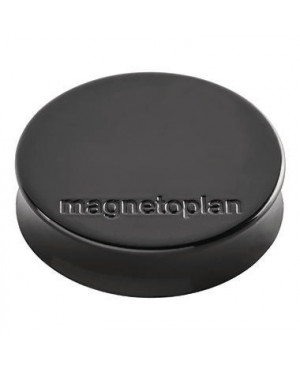 magnetoplan Magnet Ergo Medium 1664012 30mm schwarz 10 St./Pack.