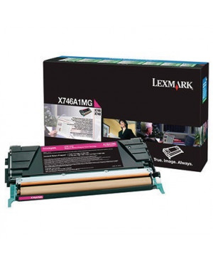 Lexmark Toner X746A1MG 7.000Seiten magenta