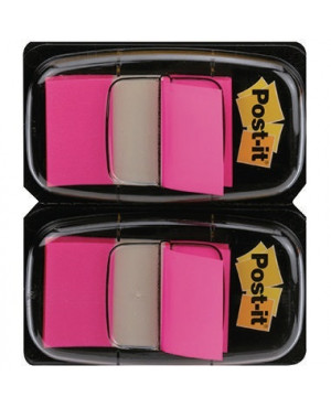 Post-it Haftstreifen Index Standard 680-BP2 50Blatt pink 2 St./Pack.