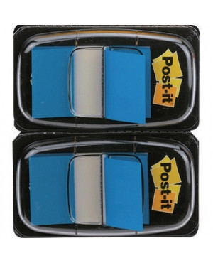 Post-it Haftstreifen Index Standard 680-BE2 50Blatt blau 2 St./Pack.