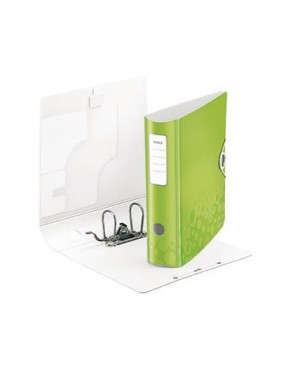 Leitz Ordner Active WOW 11060064 DIN A4 80mm Polypropylen grün