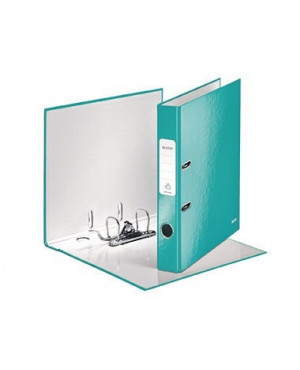 Leitz Ordner WOW 10060051 DIN A4 50mm Pappe eisblau