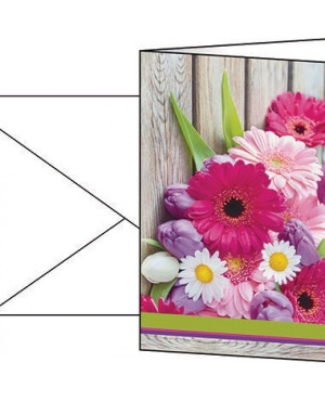 Sigel Motivkarte Colorful DS001 11,5x17cm 10 St./Pack. +Umschläge