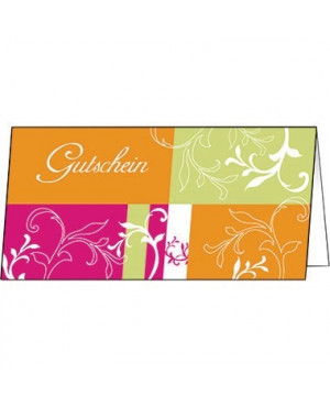 Sigel Faltkarte Gutschein Samba DC154 DL 25 St./Pack.