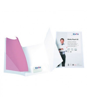 Biella Präsentationsmappe Pearl 3 186421.01 DIN A4 weiß