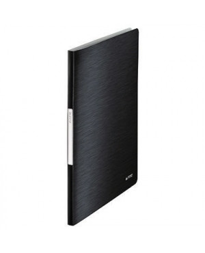 Leitz Sichtbuch Style 39580094 DIN A4 20Hüllen PP satin schwarz