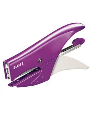 Leitz Heftzange WOW 55312062 max. 15Blatt Metall violett