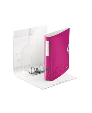Leitz Ordner WOW 11070023 DIN A4 60mm PP pink