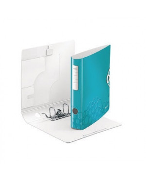 Leitz Ordner WOW 11070051 DIN A4 60mm PP eisblau