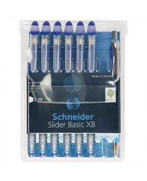 Schneider Kugelschreiber Slider XB 50-151277 blau 6 St./Pack.