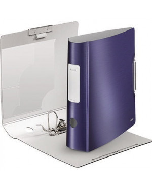 Leitz Ordner Active Style 11080069 DIN A4 80mm PP titan blau