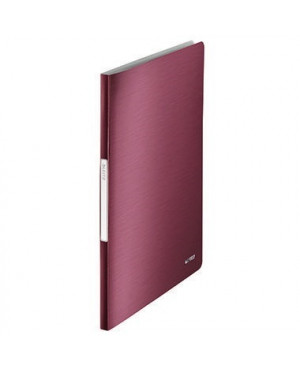 Leitz Sichtbuch Style 39580028 DIN A4 20Hüllen PP granat rot
