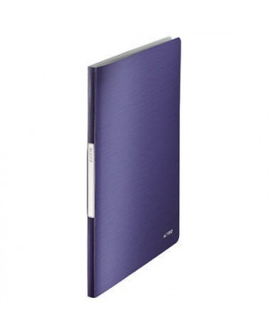 Leitz Sichtbuch Style 39590069 DIN A4 40Hüllen PP titan blau