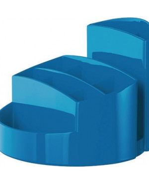 HAN Stifteköcher RONDO 17460-94 9Fächer Polystyrol blau