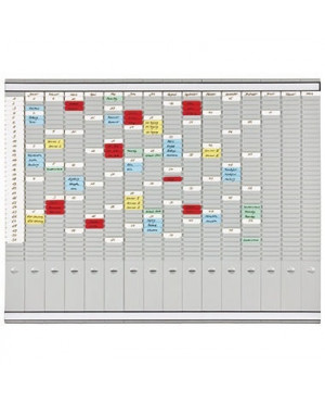 Franken T-Kartentafel PV1015 100,8x78,3cm grau +Zubehör
