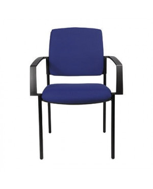 TOPSTAR Besucherstuhl B to B 10 BB100A G26 mit Armlehnen blau