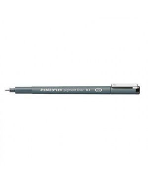 STAEDTLER Fineliner pigment liner 308 01-9 0,1mm schwarz