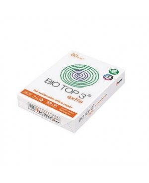 Mondi Kopierpapier BIO TOP 3 extra 88008658 DIN A4 weiß 500 St./Pack