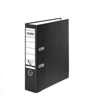 Falken Ordner Recycolor 11285558 DIN A4 80mm Papier schwarz