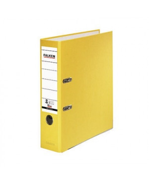Falken Ordner Recycolor 11285772 DIN A4 80mm Papier gelb