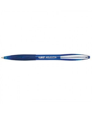 BIC Kugelschreiber ATLANTIS Soft 902132 0,4mm Druckmechanik blau