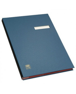 ELBA Unterschriftsmappe 400000997 DIN A4 20Fächer PVC blau