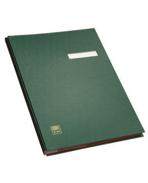 ELBA Unterschriftsmappe 400001008 DIN A4 20Fächer PVC grün
