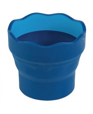 Faber-Castell Pinselwaschbox CLIC&GO 181510 Kunststoff blau