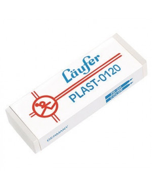 LÄUFER Radierer Plast 01200 Kunststoff transluzent