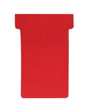 Franken T-Karte TK201 Größe2 84x48mm rot 100 St./Pack.